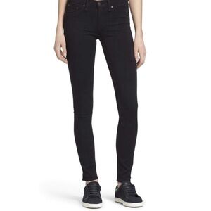 Rag & bone The Legging Black Skinny Jeans Size 27
